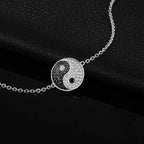 Bracelet Yin Yang avec Strass