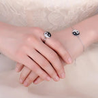 Bracelet Yin Yang avec Strass