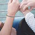 Armbanden voor koppels met sleutel en slot