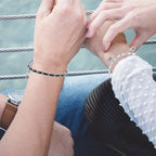 Armbanden voor koppels met sleutel en slot