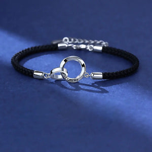 Bracelets pour Couples Romantique Gourmette Anneaux homme