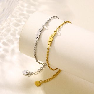Armband met Veer voor Dames