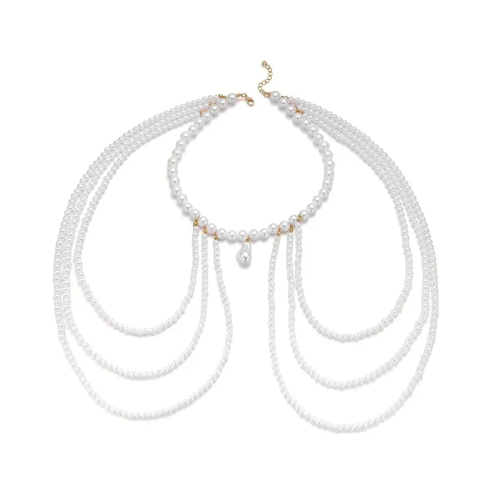 Schouderketting voor dames - Sieraad voor sleutelbeen & schouder