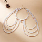 Schouderketting voor dames - Sieraad voor sleutelbeen & schouder