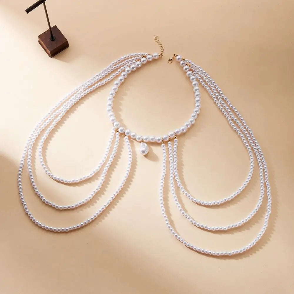 Schouderketting voor dames - Sieraad voor sleutelbeen & schouder