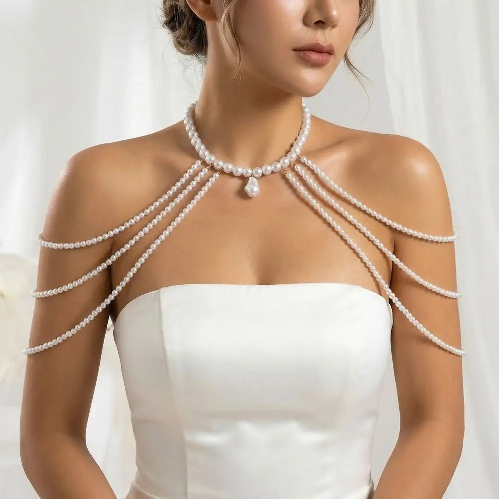 Schouderketting voor dames - Sieraad voor sleutelbeen & schouder