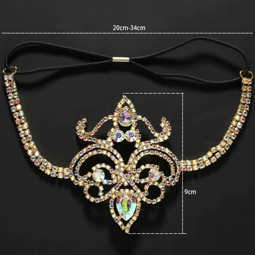 Kleurige dijenketting - beenjuweel voor dames