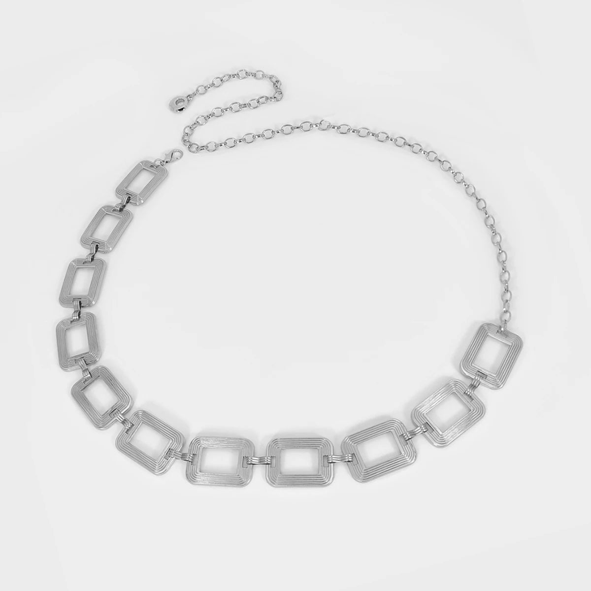 Boho-heupketting - taille- en buikjuweel voor dames zilver