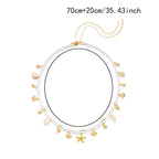 Schelp-heupketting - taille- en buikjuweel voor vrouwen 