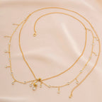 Heup- en navelketting - taille- en buikjuweel voor vrouw 