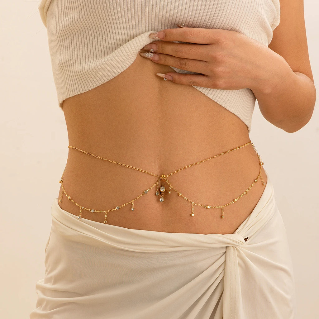 Heup- en navelketting - taille- en buikjuweel voor vrouw or