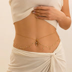 Heup- en navelketting - taille- en buikjuweel voor vrouw or