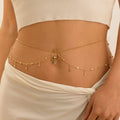 Heup- en navelketting - taille- en buikjuweel voor vrouw or