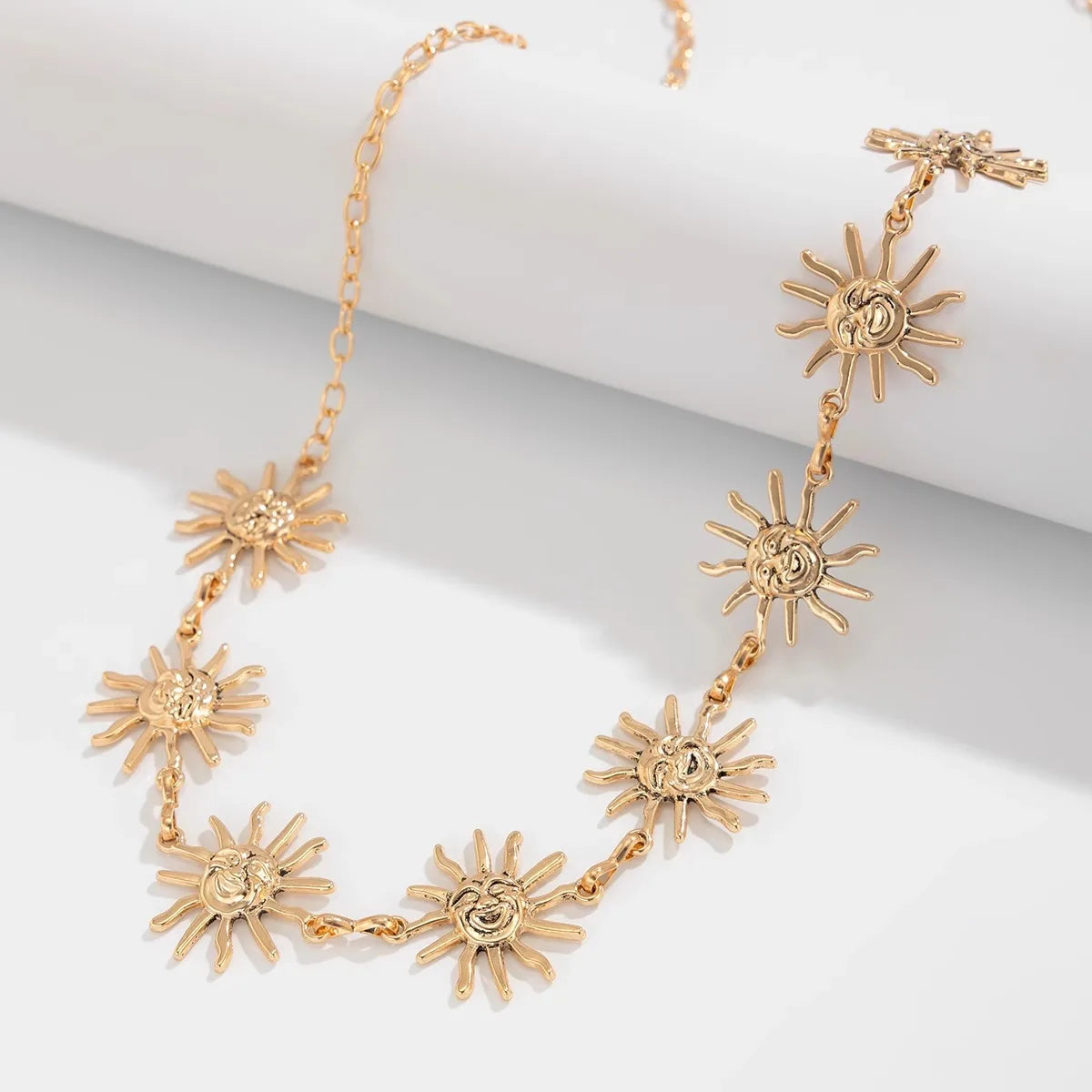 Zon-heupketting - taille- en buikjuweel voor vrouw 