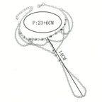 Chaîne de Pied Bohème - Bijou de Pied Femme