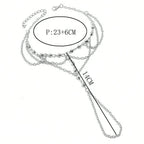 Chaîne de Pied Garnie - Bijou de Pied Femme