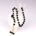 Gebedsketting armband voor Arabische man of vrouw zwart