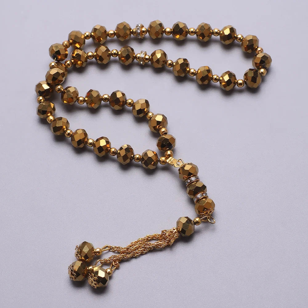 Gebedsketting armband voor Arabische man of vrouw goud