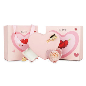 Eternelle Liefde Geschenkdoos met Roos en Ketting 