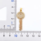 Verstelbare ketting met sleutelhanger
