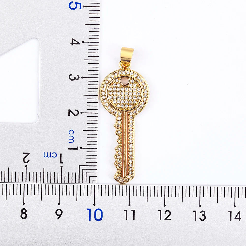 Verstelbare ketting met sleutelhanger