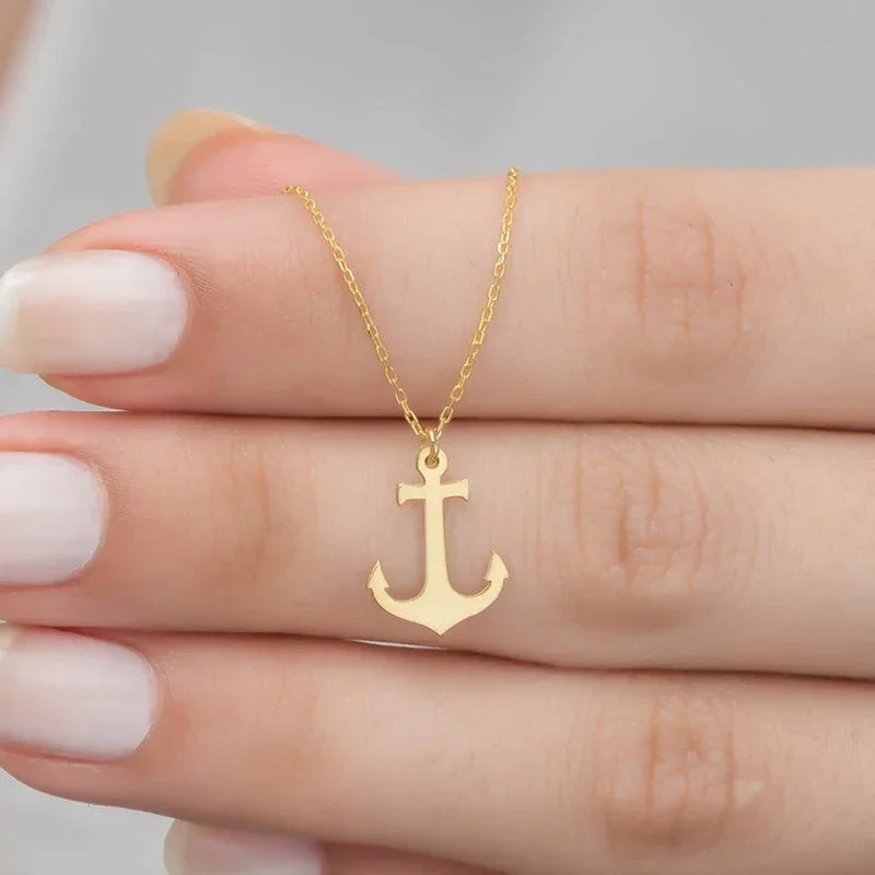 Ankerketting voor dames goud