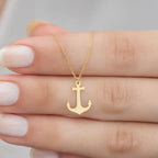 Ankerketting voor dames goud