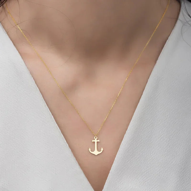Ankerketting voor dames goud