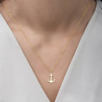 Ankerketting voor dames goud