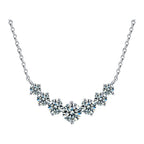 Collier arc éclat d'Artémis - Diamant Moissanite