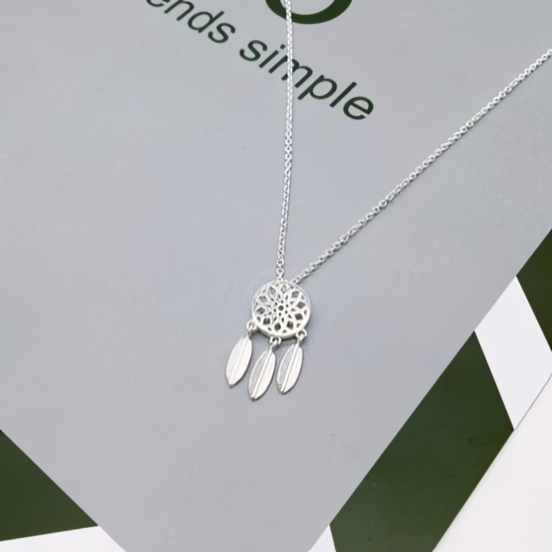 Dromenvanger Ketting Zilver