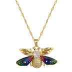 Halsketting met bijenhanger