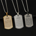 Ketting met Arabische Ayatul Kursi hanger goud