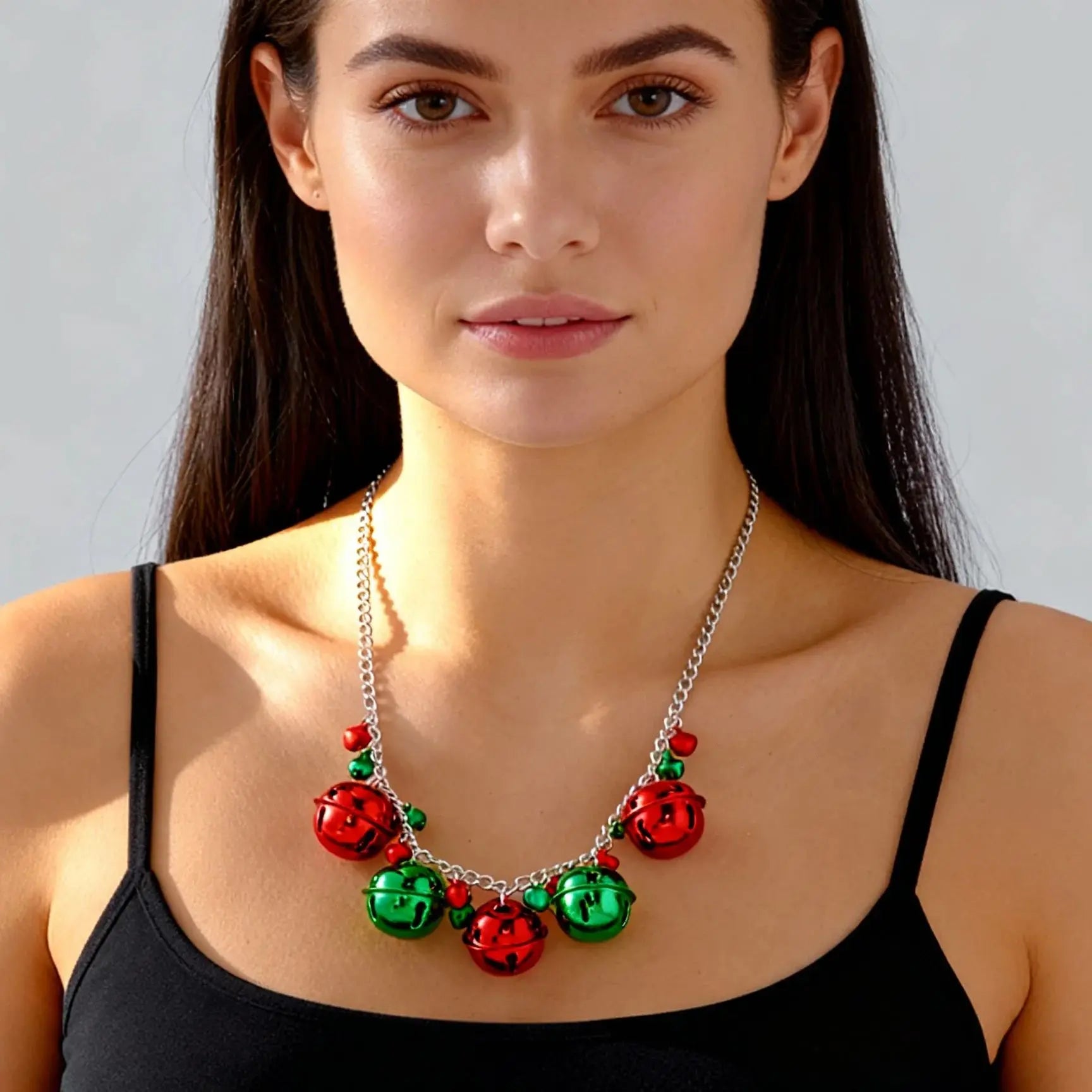 Collier avec Pendentif Boules de Noël