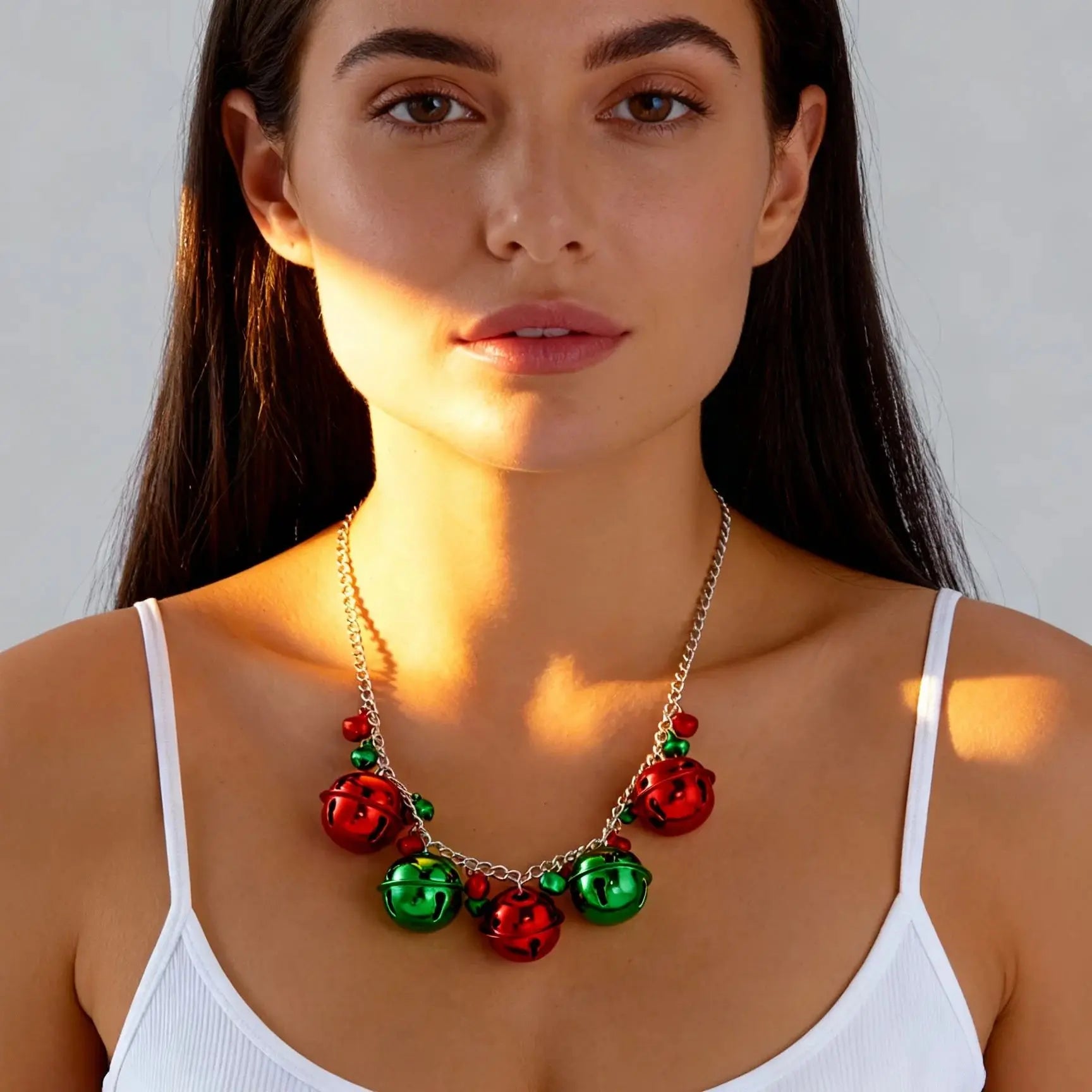 Collier avec Pendentif Boules de Noël