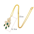 Ketting met traditioneel Arabisch gekleurd hangertje