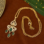 Ketting met traditioneel Arabisch groen gekleurd hangertje