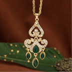 Ketting met traditioneel Arabisch zwart gekleurd hangertje