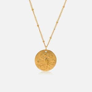 Collier avec Pendentif Constellation Signe du Zodiaque