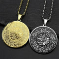 Ketting met Arabische Koran islamitische muslimaanse hanger goud