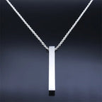Ketting met beschermend Mesuzah-hanger en Joodse Hebreeuwse letters