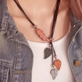 Collier avec Pendentif de Style Bohême