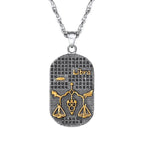 Collier avec Pendentif de Style Signe du Zodiaque Astrologique