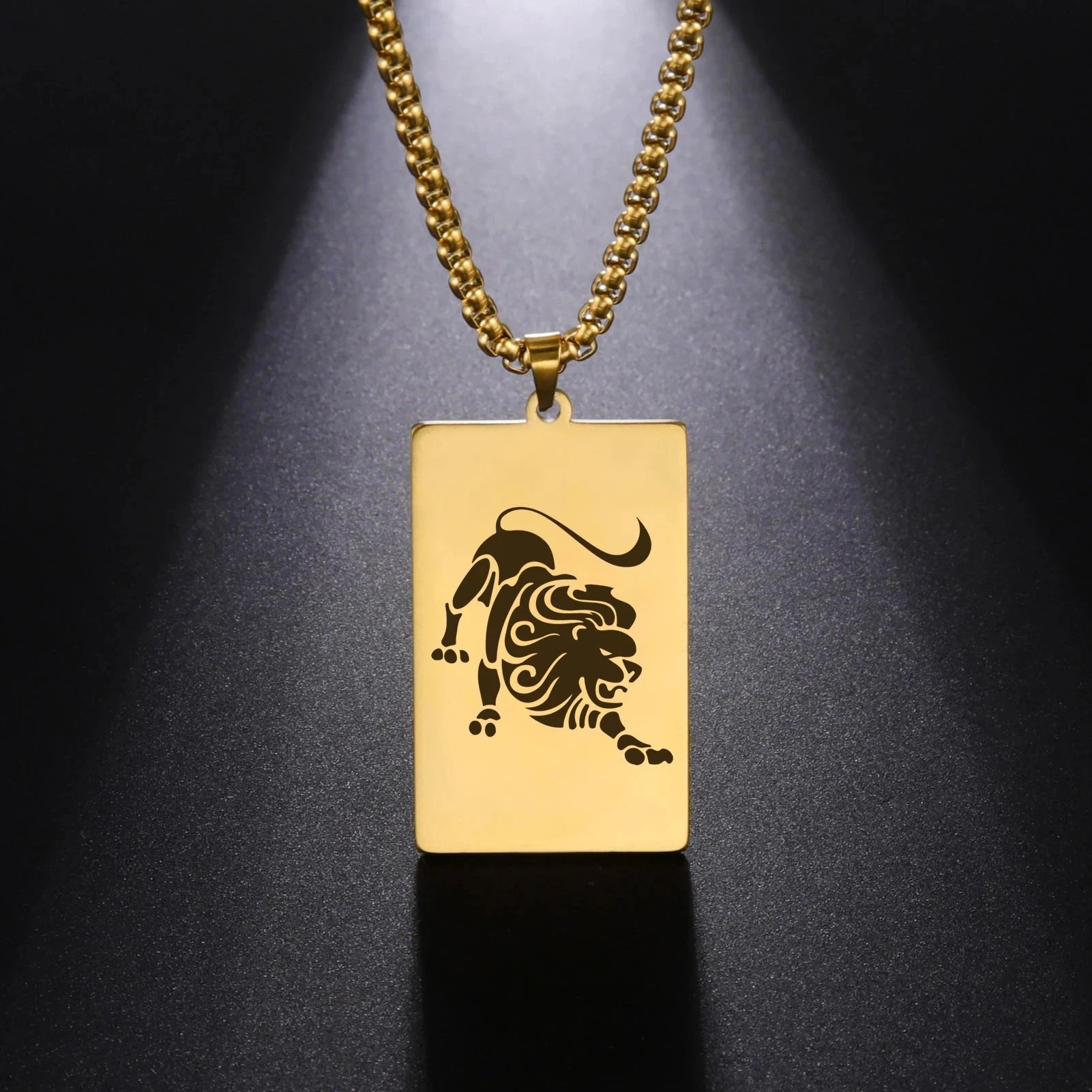 Collier avec Pendentif Elégant Signe du Zodiaque Astrologique