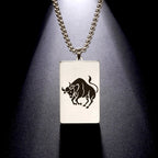 Collier avec Pendentif Elégant Signe du Zodiaque Astrologique