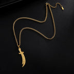 Ketting met <span data-glossary-id="epée d'Ali Zulfikar">Ali Zulfikar-zwaard</span> Arabisch islamitisch moslim goud