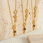 Collier avec Pendentif Etoile Astres