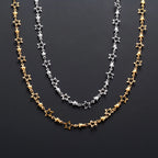 Collier avec Pendentif Etoile Astrologie pour Homme ou Femme argent