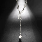 Collier avec Pendentif Etoiles argent