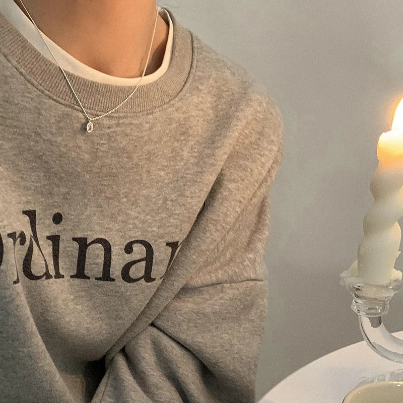 Oval damla şeklinde ışıltılı kolye ucu kolye